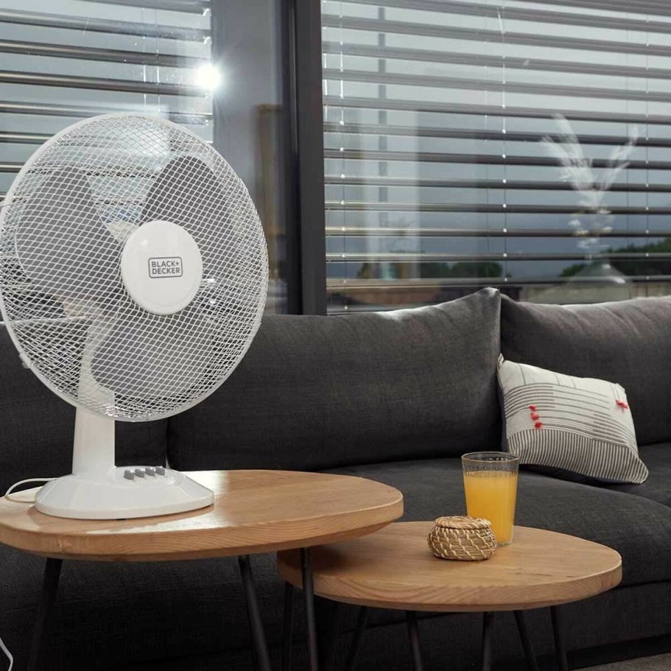 Black & Decker BXEFD42E tafelventilator 40W 40 cm wit