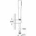 GROHE Vitalio Get Stick doucheset chroom 150 cm 1 straal