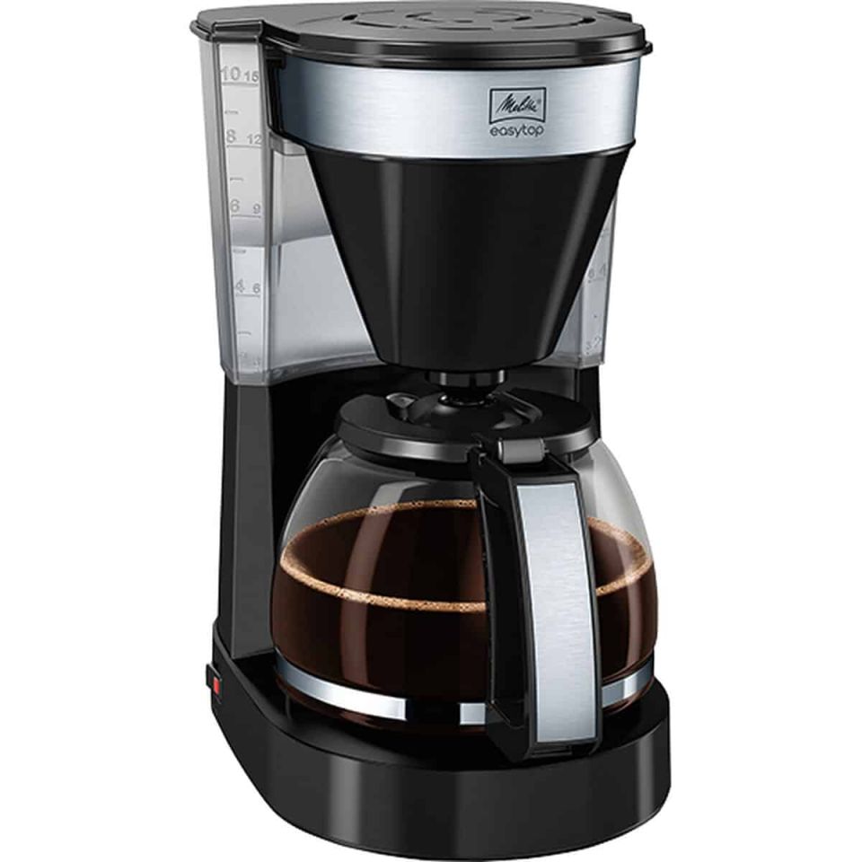 Melitta Easy Top II Filterkoffiezetapparaat Zwart 1050W