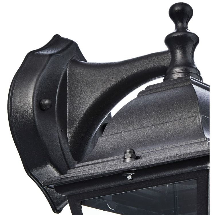 Brilliant Newport 44282/06 buitenwandlamp zwart IP23 E27 34 cm