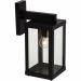 Brilliant Gaia 44482/06 buitenwandlamp zwart IP44 E27 35,5 cm