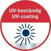 Leifheit Classic 70 hangdroogrek balkon wit/blauw