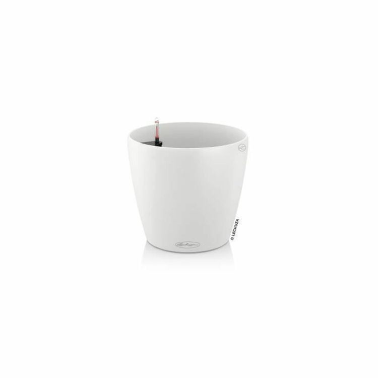 Lechuza Classico Color 28 flower pot white 9L set