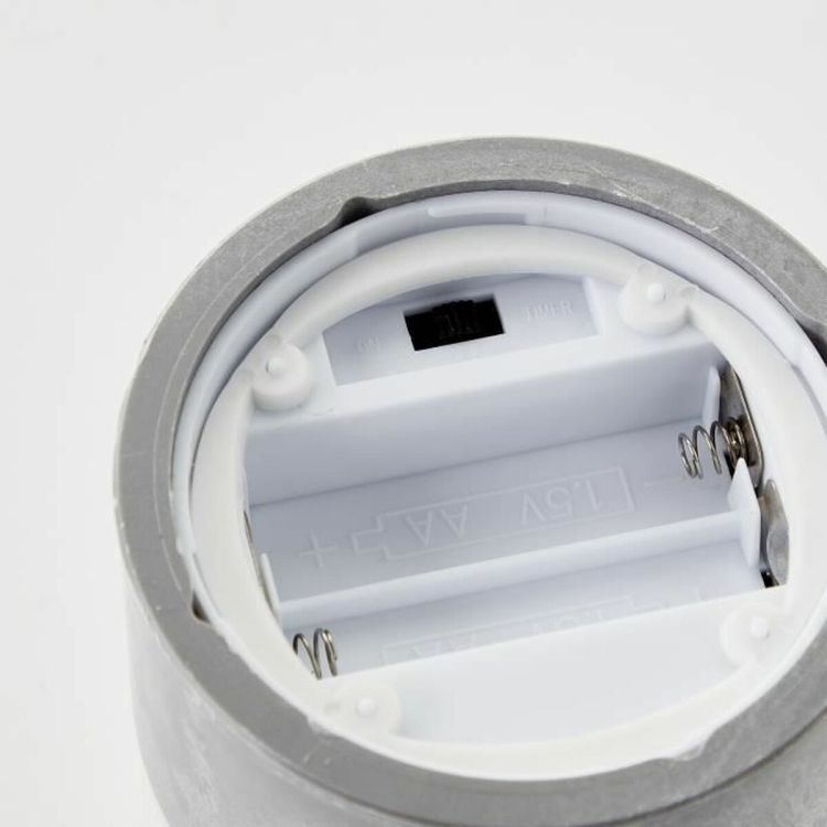 Brilliant Bougie G92635A93 LED kaarsenset 3 stuks grijs/rookglas IP44