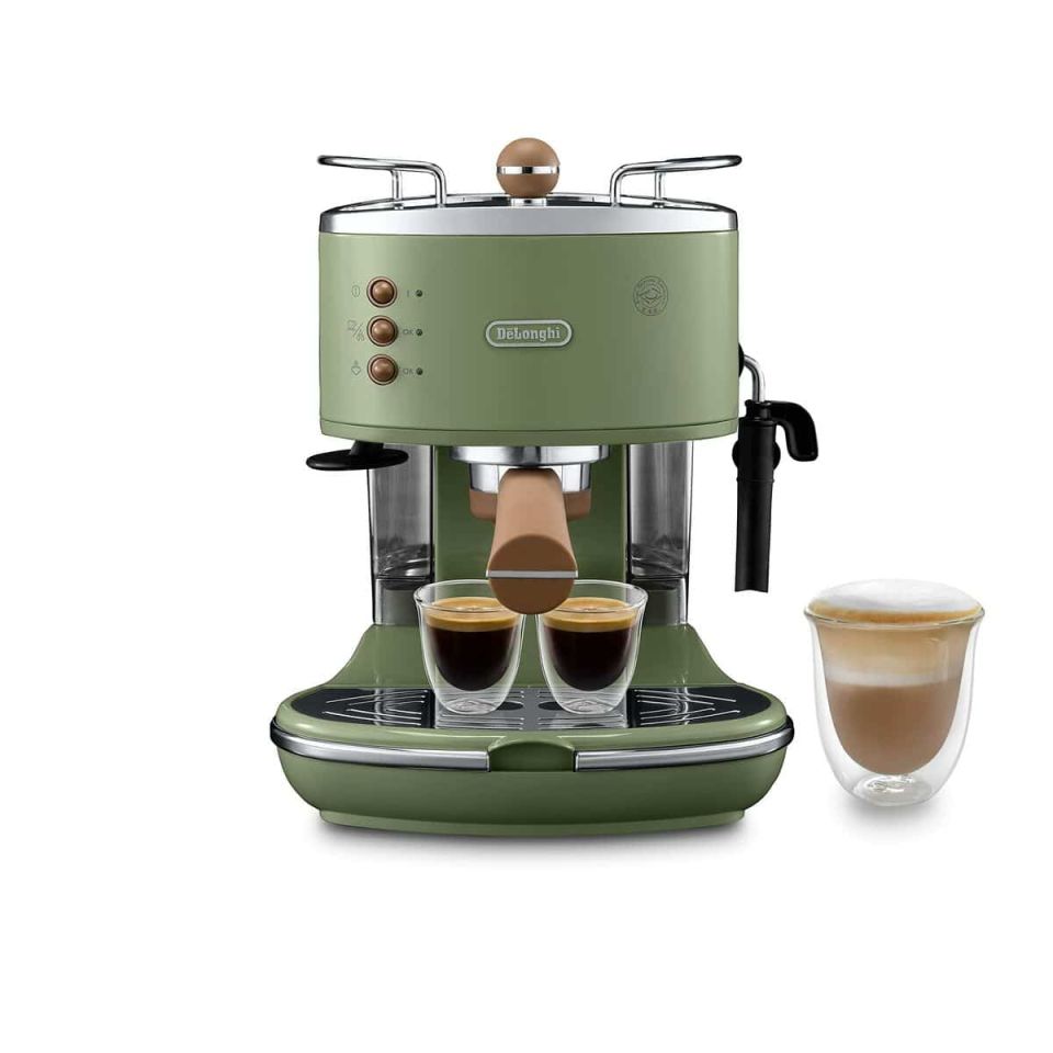 De'Longhi Icona Vintage ECOV311.GR piston machine green 15 bar 1.4L