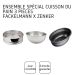 Fackelmann bread baking set with bowl, strainer and bread mold 3-piece