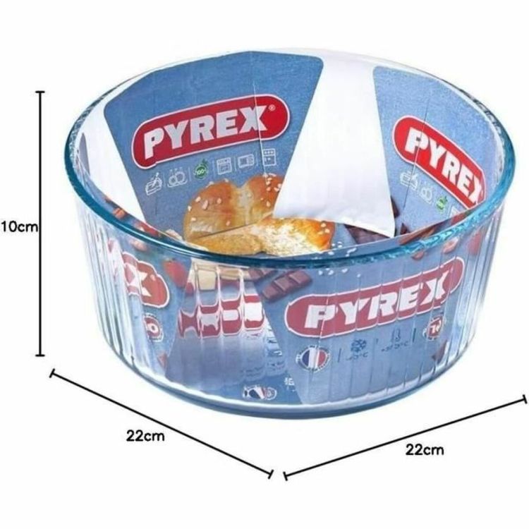 Pyrex Bake & Enjoy soufflévorm Ø21 cm glas 2,5L rond