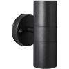 Brilliant Jandy 90966A06 buitenwandlamp zwart IP44 2xGU10