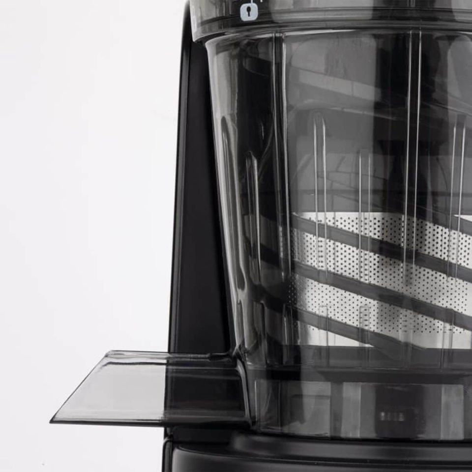 H.Koenig GSX16 slowjuicer 0,8L 250W zwart RVS