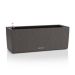 Lechuza Balconera Stone 50 balkonbak zwart 8L set