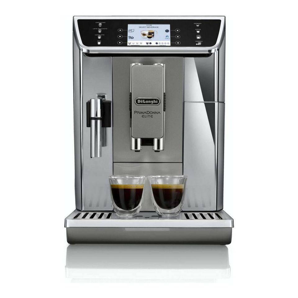 De’Longhi PrimaDonna Elite ECAM650.55.MS volautomaat zilver/zwart