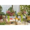 LECHUZA BALCONERA Stone 80 plantenbak steengrijs