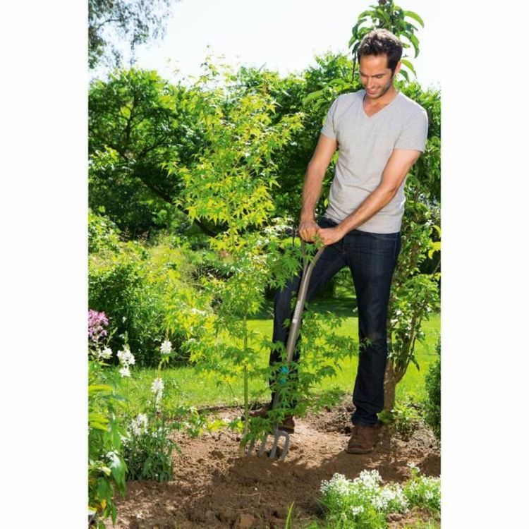 Gardena NatureLine spitvork 117 cm FSC essenhout