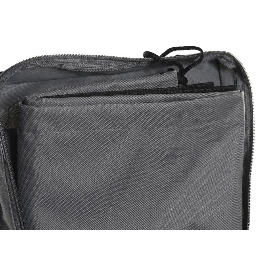 DKD Home Decor table protector cover black/dark gray 200 x 130 x 60 cm