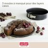 Zenker springform set 3-piece 20/24/28 cm non-stick steel