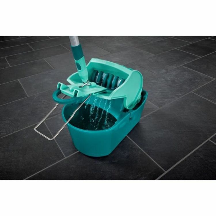 Leifheit Profi Compact dweilpers emmer 8 liter groen