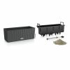 Lechuza Balconera Cottage 50 balcony planter granite 8L