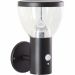 Brilliant Tulip G40410/06 LED solar outdoor wall light black with motion sensor IP44 24.5 cm