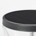 Brilliant Tulip G40411/06 solar LED sokkellamp zwart met bewegingssensor IP44 52 cm