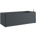 Stefanplast Natural Deluxe planter 90L anthracite
