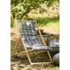 Jardin Privé Futuriste mastic folding beach lounger 3 positions