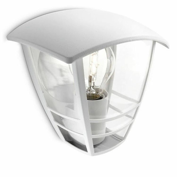 Philips myGarden Creek Buitenwandlamp Wit E27