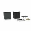 Lechuza CUBE Cottage 30 plantenbak graniet set