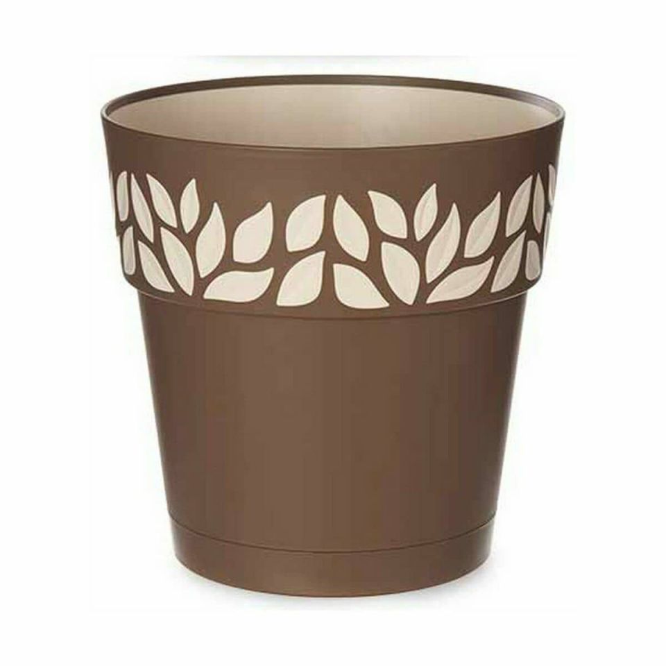 Stefanplast Cloe self-watering flower pot 25 cm (6 pieces)