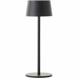 Brilliant desk lamp black LED IP44 3000K outdoor metal