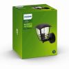 Philips myGarden Creek Outdoor Wall Light Black E27
