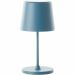 Brilliant Kaami G90939/04 rechargeable LED table lamp light blue IP44 37 cm