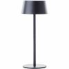 Brilliant Picco G40400/76 rechargeable solar LED table lamp black IP44 30 cm