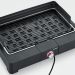 Severin PG8567 Elektrische Grillplaat 2200 W | RVS Zwart