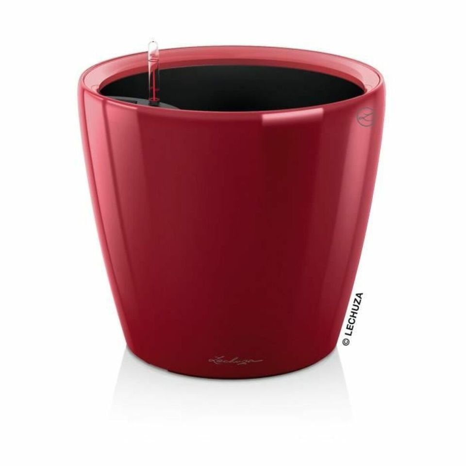 Lechuza Classico Premium LS 21 flower pot red 3L set
