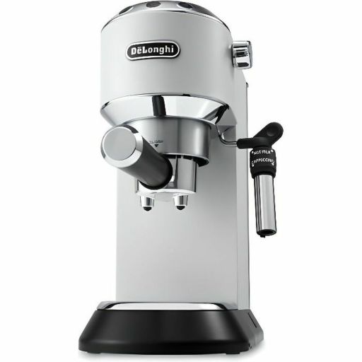 Coffee Pot with Piston DeLonghi EC 685.W 1300 W Metal Stainless Steel Plastic White 1 L | Huisbest.nl