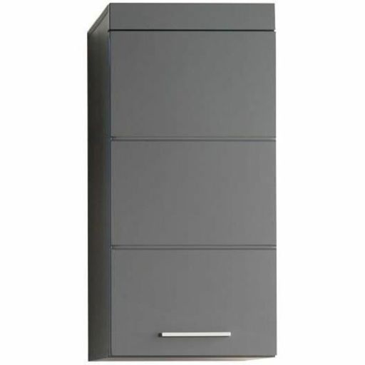 Trendteam Amanda badkamer wandkast grijs hoogglans Trendteam Amanda badkamer wandkast 37x77x23 cm grijs