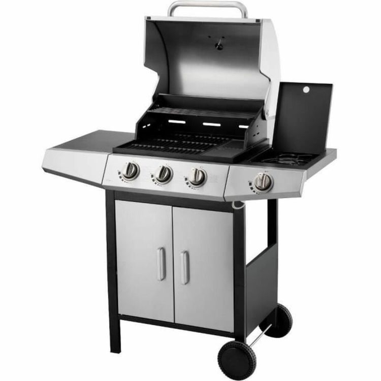 Fieldmann FZG 3010 gasbarbecue 3+1 branders met zijbrander