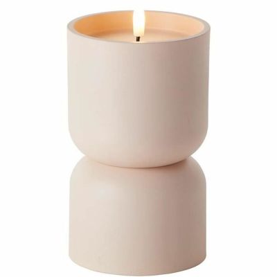 Brilliant Lovere LED kaarslamp beige 18,5 cm G80122/28