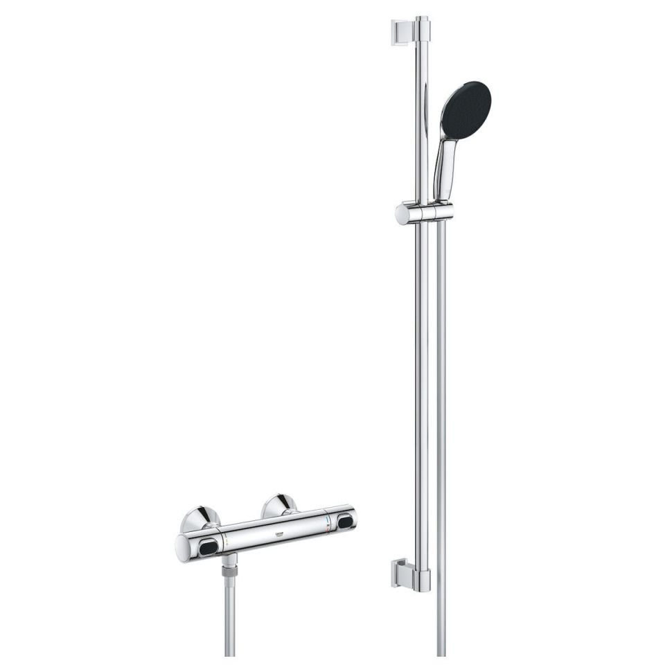 GROHE Precision Flow thermostatische doucheset chroom