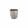Lechuza Classico Color 28 self-watering flower pot brown