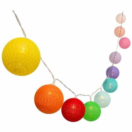 Lumisky Mimy Colors solar light string 10 LED bulbs
