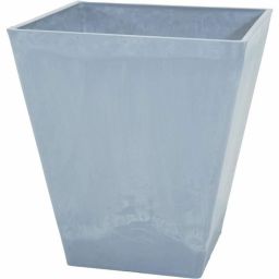 Mega Collections Ecostone Square bloempot grijs 41 × 45 cm Mega Collections Ecostone Square bloempot grijs 41 × 45 cm