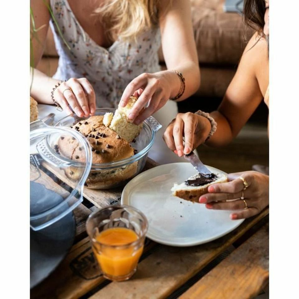 Pyrex 4-in-1 baking dish with lid 1.6 L borosilicate