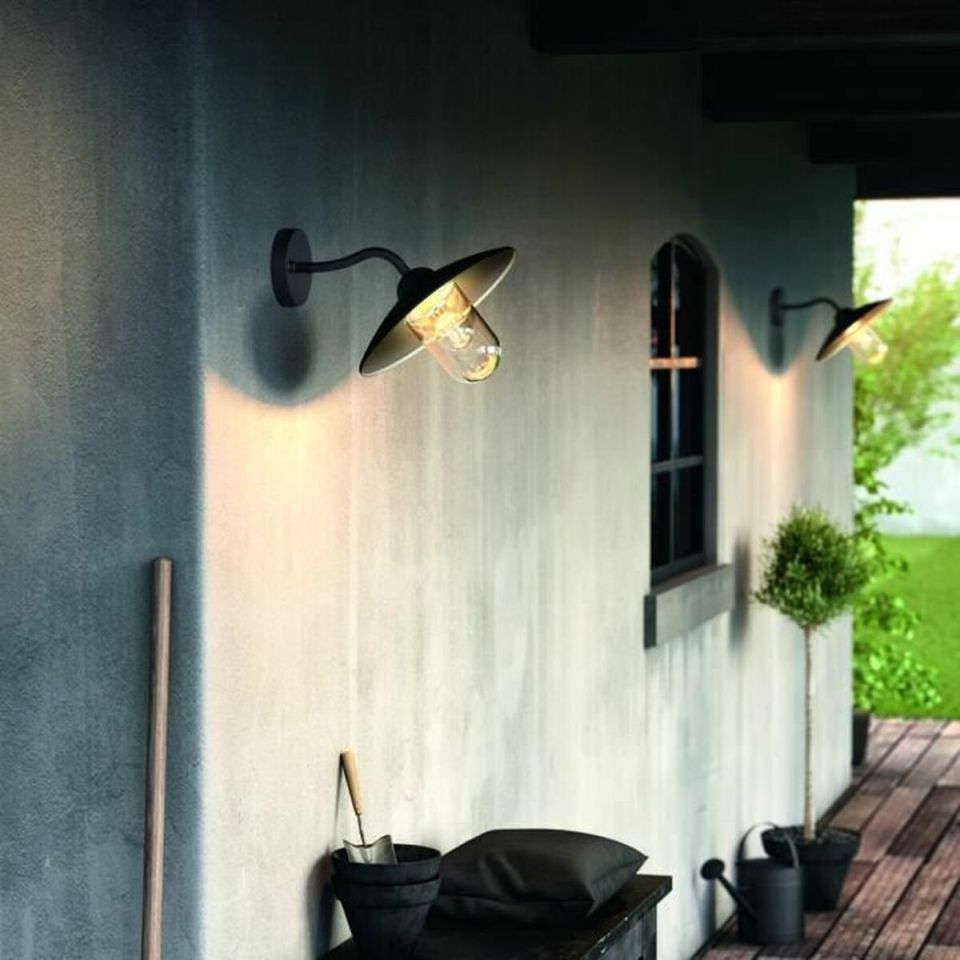Philips myGarden Hammock Buitenwandlamp Zwart