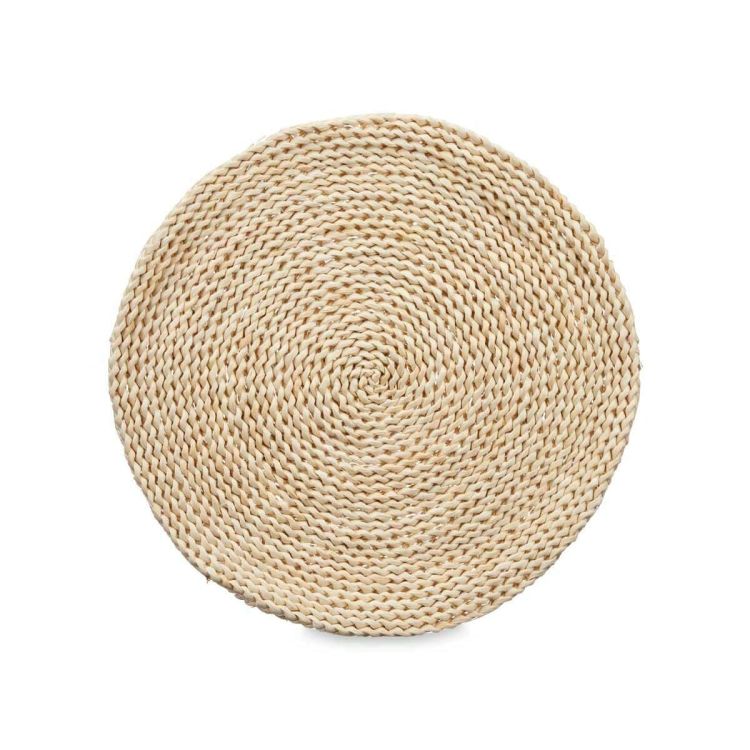 Kinvara ronde placemat esparto 40 cm set van 12