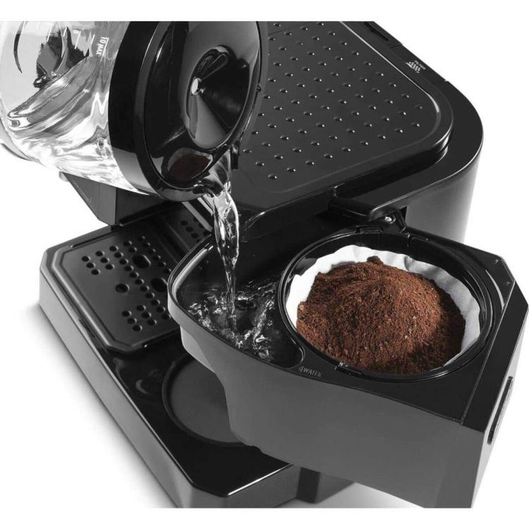 De'Longhi BCO411.B combi coffee machine espresso/filter coffee 15 bar black