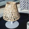 Lumisky Ibiza wireless LED table lamp bamboo IP44