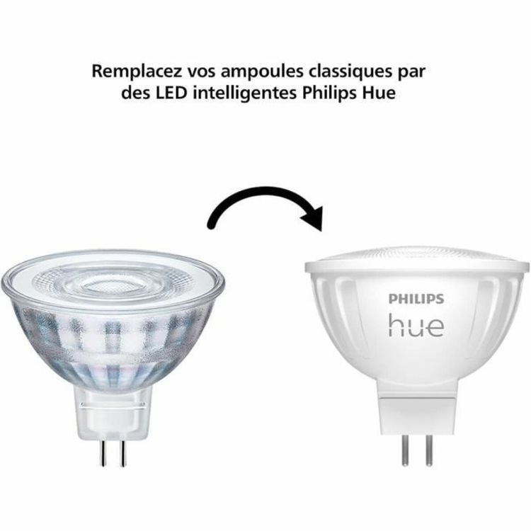Philips Hue MR16 slimme spot GU5.3 wit kleur 400lm