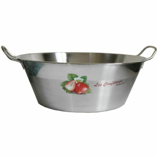 Baumalu 340678 jam kettle / jam pan stainless steel 9L Ø 38 cm for induction Baumalu jam kettle stainless steel 9L 38 cm for induction