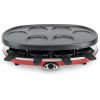 H.Koenig RP418 4-in-1 Raclette/Gourmet Set for 8 People, 1500W